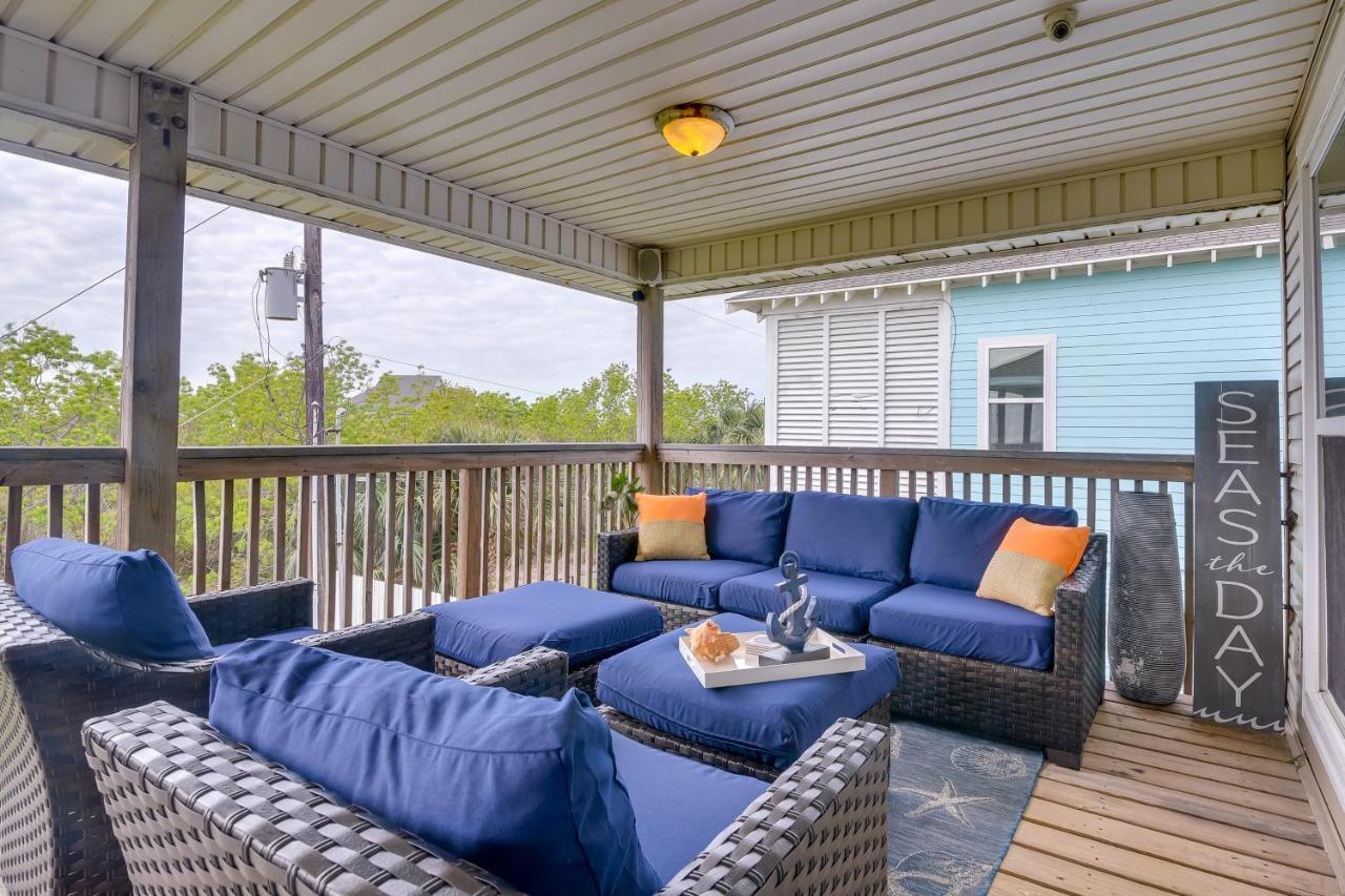 Galveston Escape With Entertainment Patio And Deck! Villa Kültér fotó